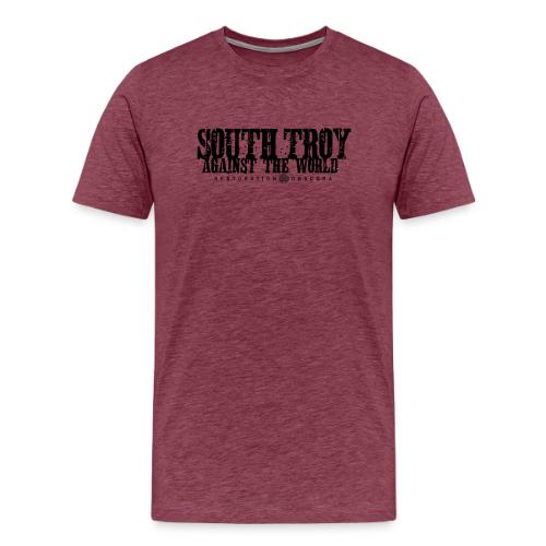RO South Troy Against the World Broken Dark - Men's Premium T-Shirt