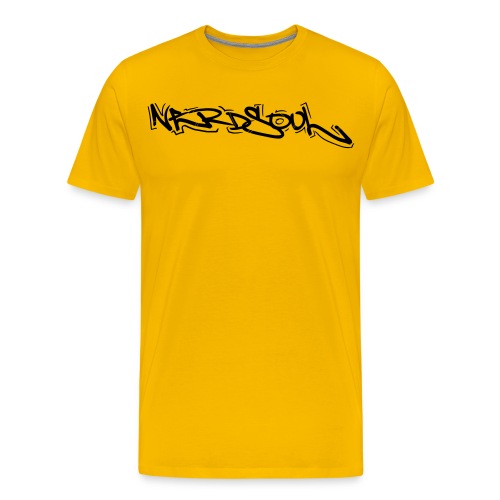 NERDSoul Graf Writer Blck - Men's Premium T-Shirt
