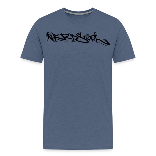 NERDSoul Graf Writer Blck - Men's Premium T-Shirt