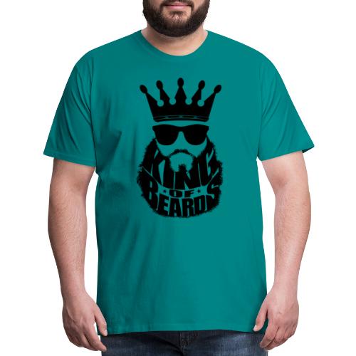 King Of Beards - Men's Premium T-Shirt