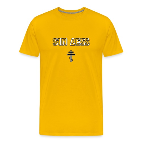Sin Less - Men's Premium T-Shirt