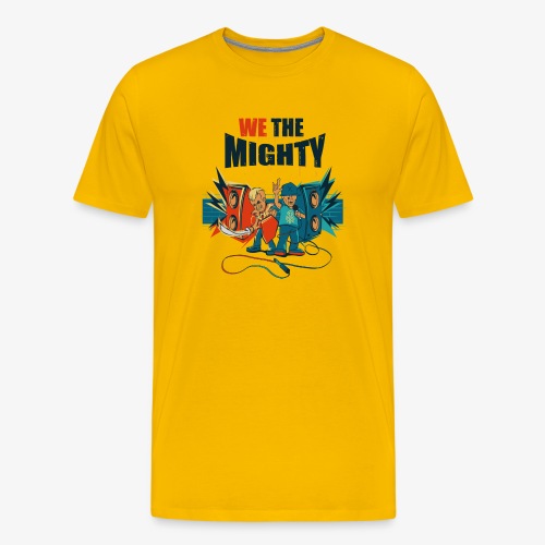 AJ JORDAN FEAT JAHRED OF HED P.E. - WE THE MIGHTY - Men's Premium T-Shirt