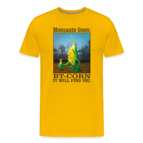GMO-Zombie-Corn_SPREADSHI - Men's Premium T-Shirt