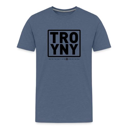 TROY NY Cube - Men's Premium T-Shirt