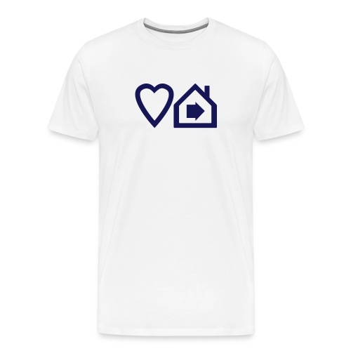 ts-3-love-progressive-house-v2 - Men's Premium T-Shirt