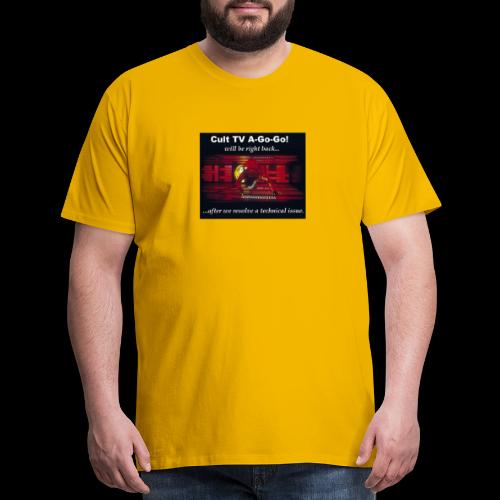 Cult TV We'll Be Right Back Hal 9000 - Men's Premium T-Shirt