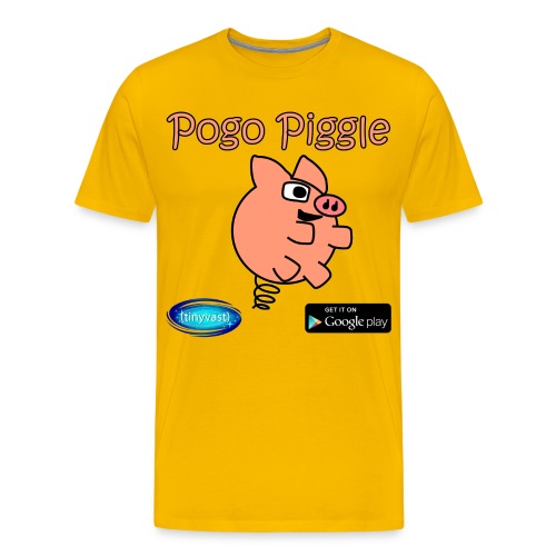 Pogo Piggle - Men's Premium T-Shirt