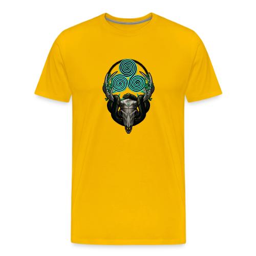 The Antlered Crown (No Text) - Men's Premium T-Shirt