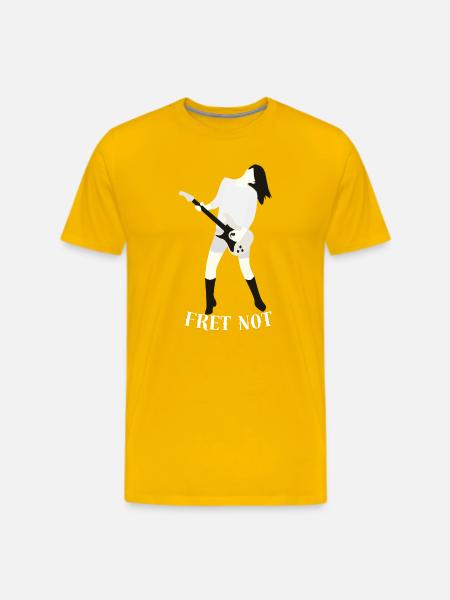 Fret_Not - Men's Premium T-Shirt - sun yellow