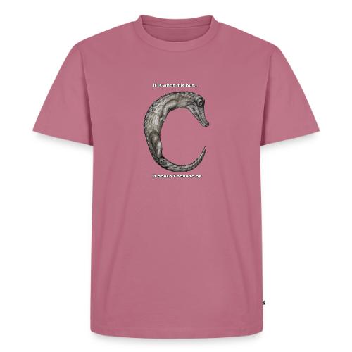 croc with text - Men's Premium T-Shirt