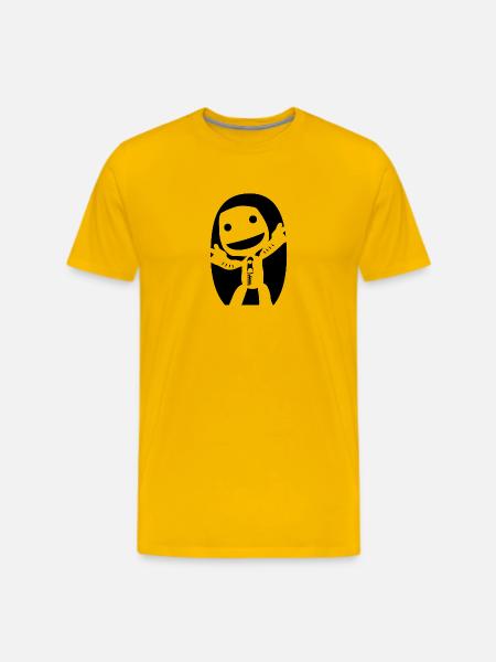 Little Big Planet - Men's Premium T-Shirt - sun yellow