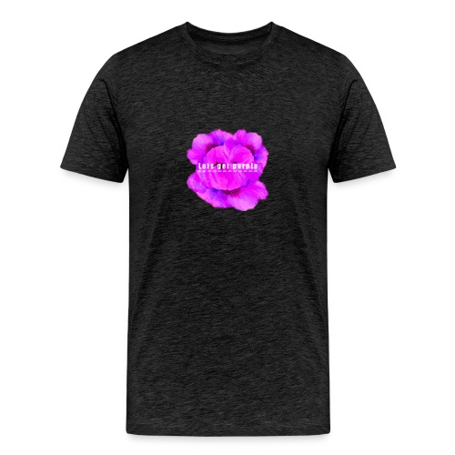 lets_get_purple_2 - Men's Premium T-Shirt