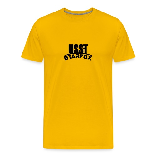 USST STARFOX Text - Men's Premium T-Shirt