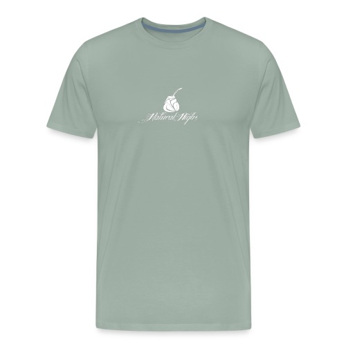 Natural Highs Logo In White - Men's Premium T-Shirt