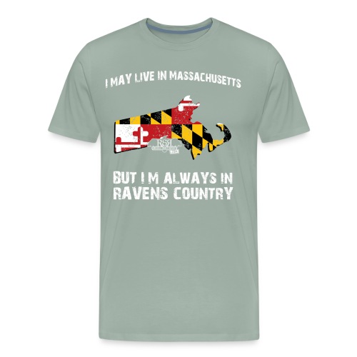 RavensCountryTee Massachusetts 11 png - Men's Premium T-Shirt