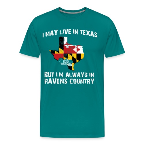 RavensCountryTee Texas 05 png - Men's Premium T-Shirt