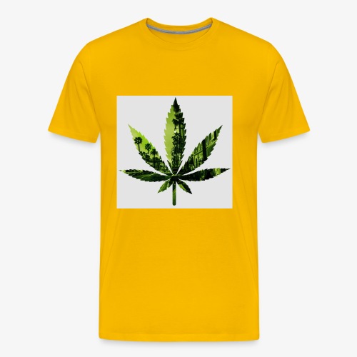 Hollywood Leaf2 - Men's Premium T-Shirt