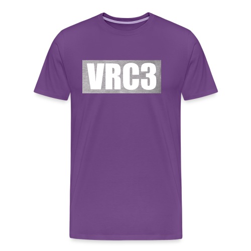 VRC3 in greywhite png - Men's Premium T-Shirt