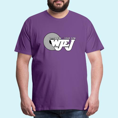 WJEJ Radio Record Logo - Men's Premium T-Shirt