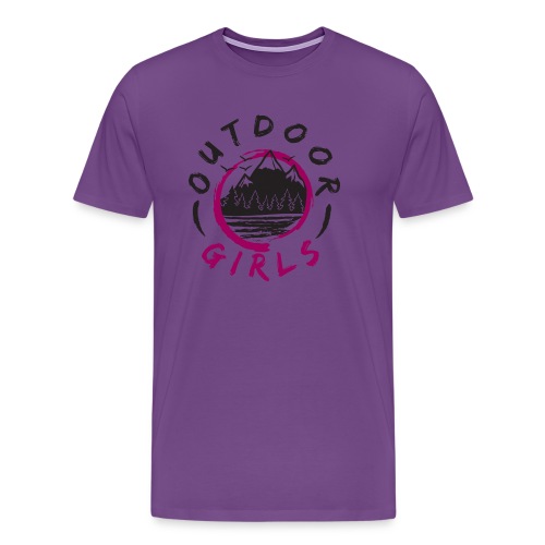Outdoor Girls Logo - Men's Premium T-Shirt