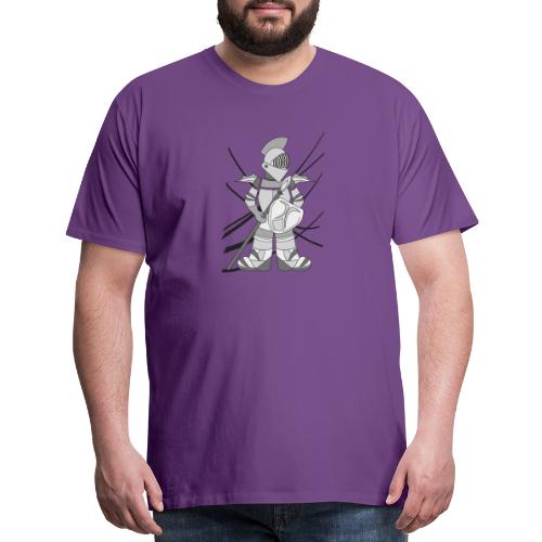metallic robot - Men's Premium T-Shirt