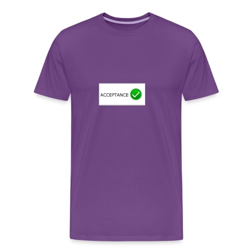 accpetnace_logo - Men's Premium T-Shirt