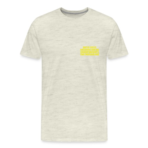 2009 pocket yellow png - Men's Premium T-Shirt