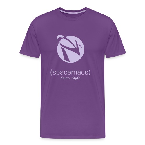 emacs-style-scaled - Men's Premium T-Shirt