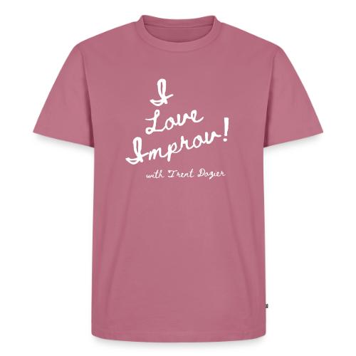 I Love Improv White - Men's Premium T-Shirt