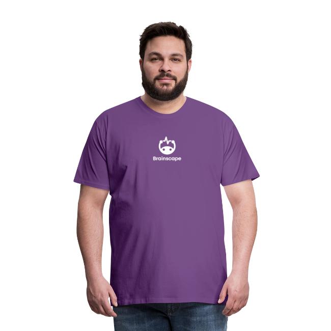 Brainscape Logo - Stacked White