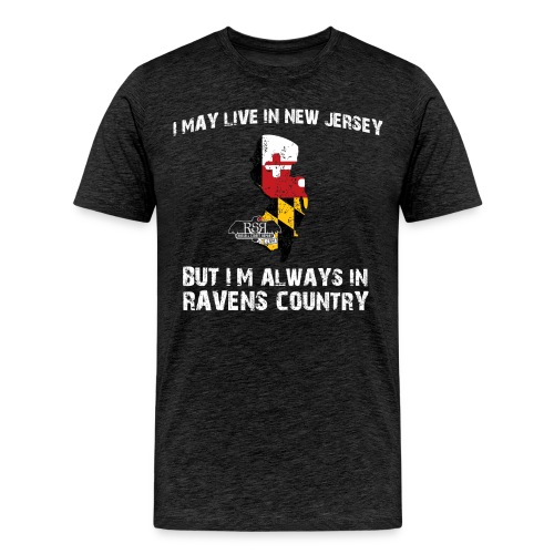 RavensCountryTee New Jersey 06 png - Men's Premium T-Shirt
