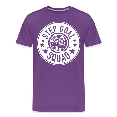 Step Goal Squad 2 Logo - Men's Premium T-Shirt