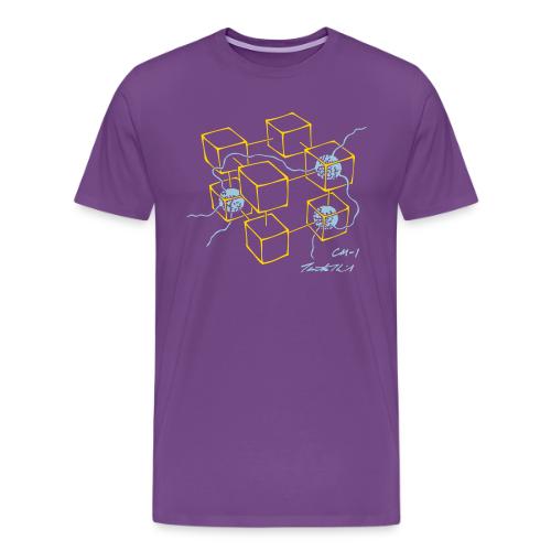 CM 1 logo FlexPrint - Men's Premium T-Shirt