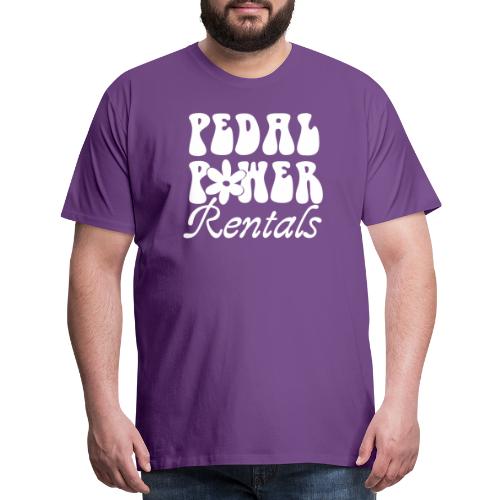 Pedal Power Rentals | Indiana Dunes - Men's Premium T-Shirt