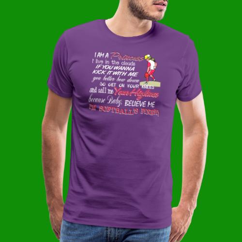 Softballs Finest - Men's Premium T-Shirt