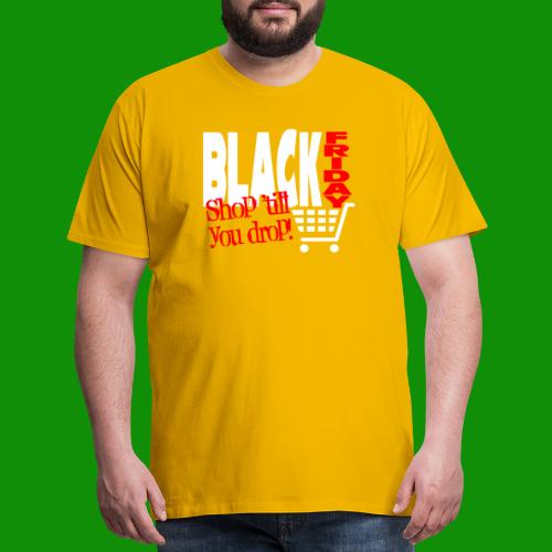 Black Friday Shopping Cart - Men's Premium T-Shirt
