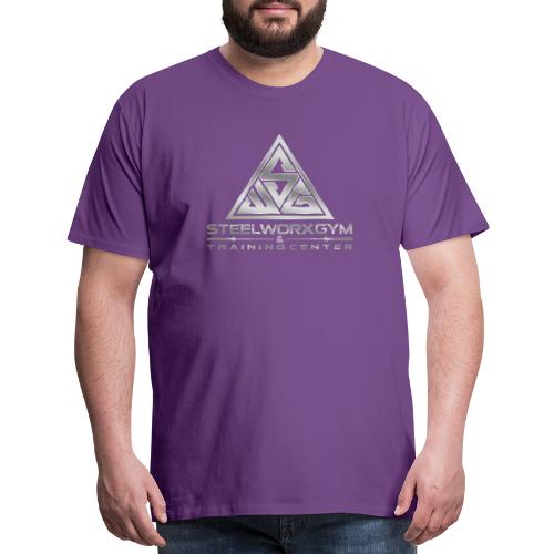 2 silver gradient - Men's Premium T-Shirt