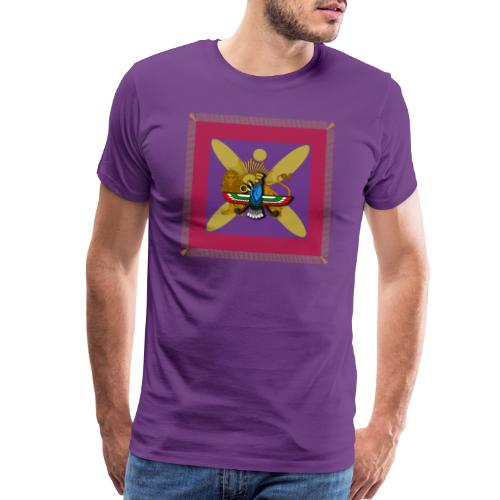 Derafsh Lion Sun Farvahar - Men's Premium T-Shirt