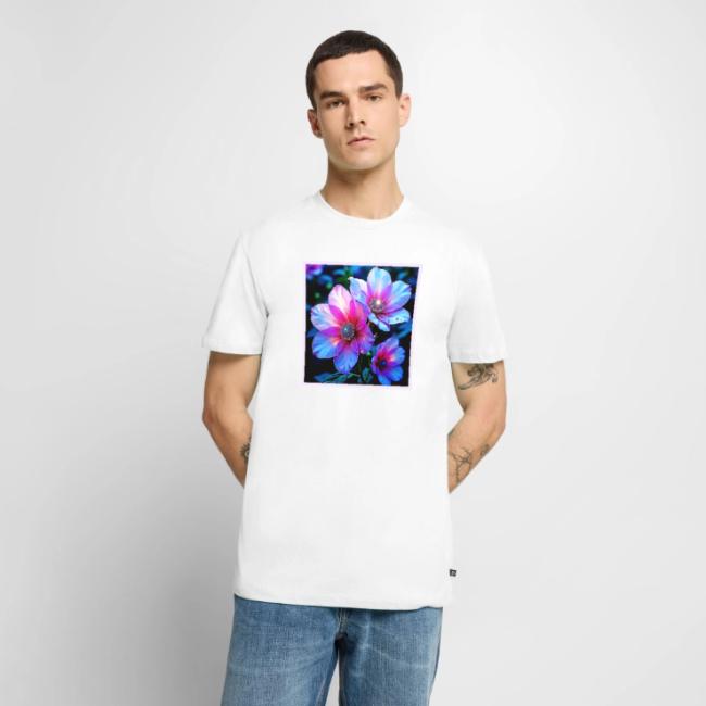 Neon Bloom Flower Magic Glow Design