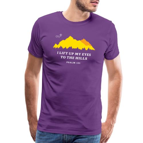 The Hills (White) - Men's Premium T-Shirt