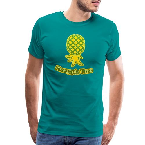 Swingers - Pineapple Time - Transparent Background - Men's Premium T-Shirt