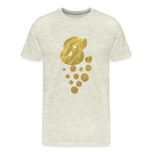 Gold Raglan - Men's Premium T-Shirt
