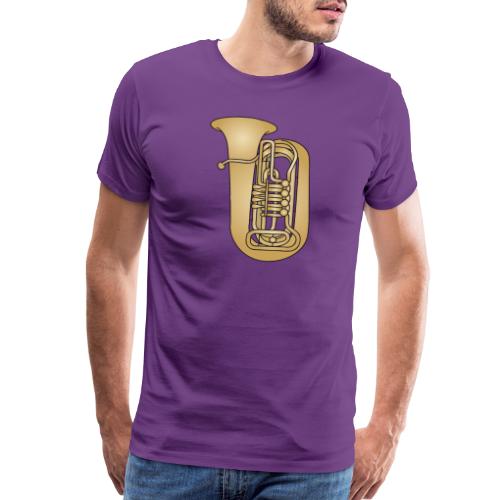 Tuba brass - Men's Premium T-Shirt