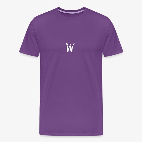 W White Design - Men's Premium T-Shirt