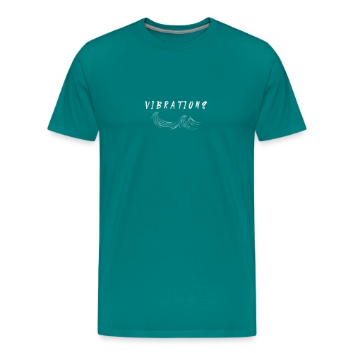 Vibrations Abstract Design. - Men's Premium T-Shirt