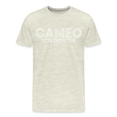 CAMEO CCTV Detective (White Logo) - Men's Premium T-Shirt