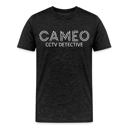 CAMEO CCTV Detective (White Logo) - Men's Premium T-Shirt