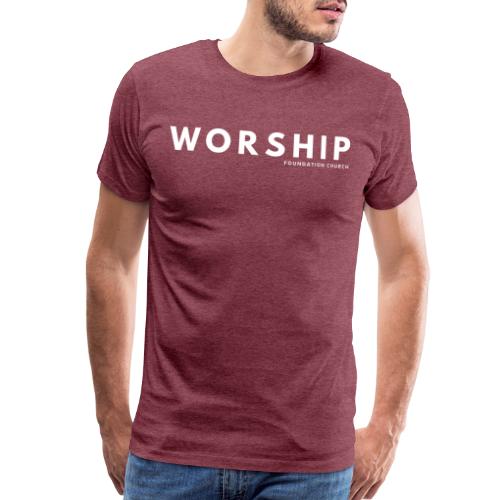 WORSHIP Foundation Church - Men's Premium T-Shirt