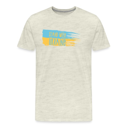 I Stand With Ukraine - Men's Premium T-Shirt