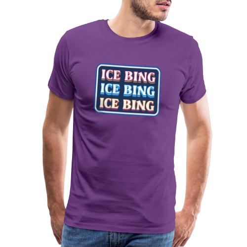 ICE BING 3 rows - Men's Premium T-Shirt